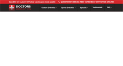 Desktop Screenshot of doctorsorthotics.com