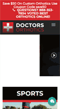 Mobile Screenshot of doctorsorthotics.com